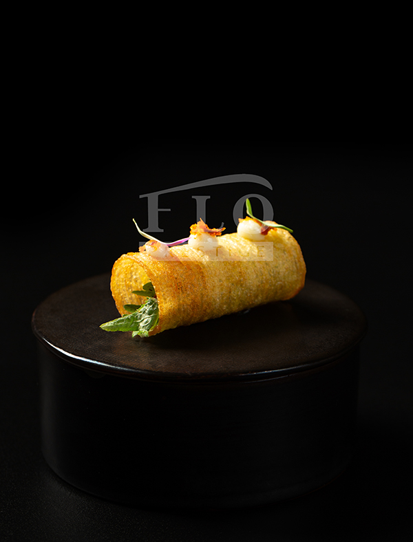 Wagyu Tartar with Crispy Potato & Shiso