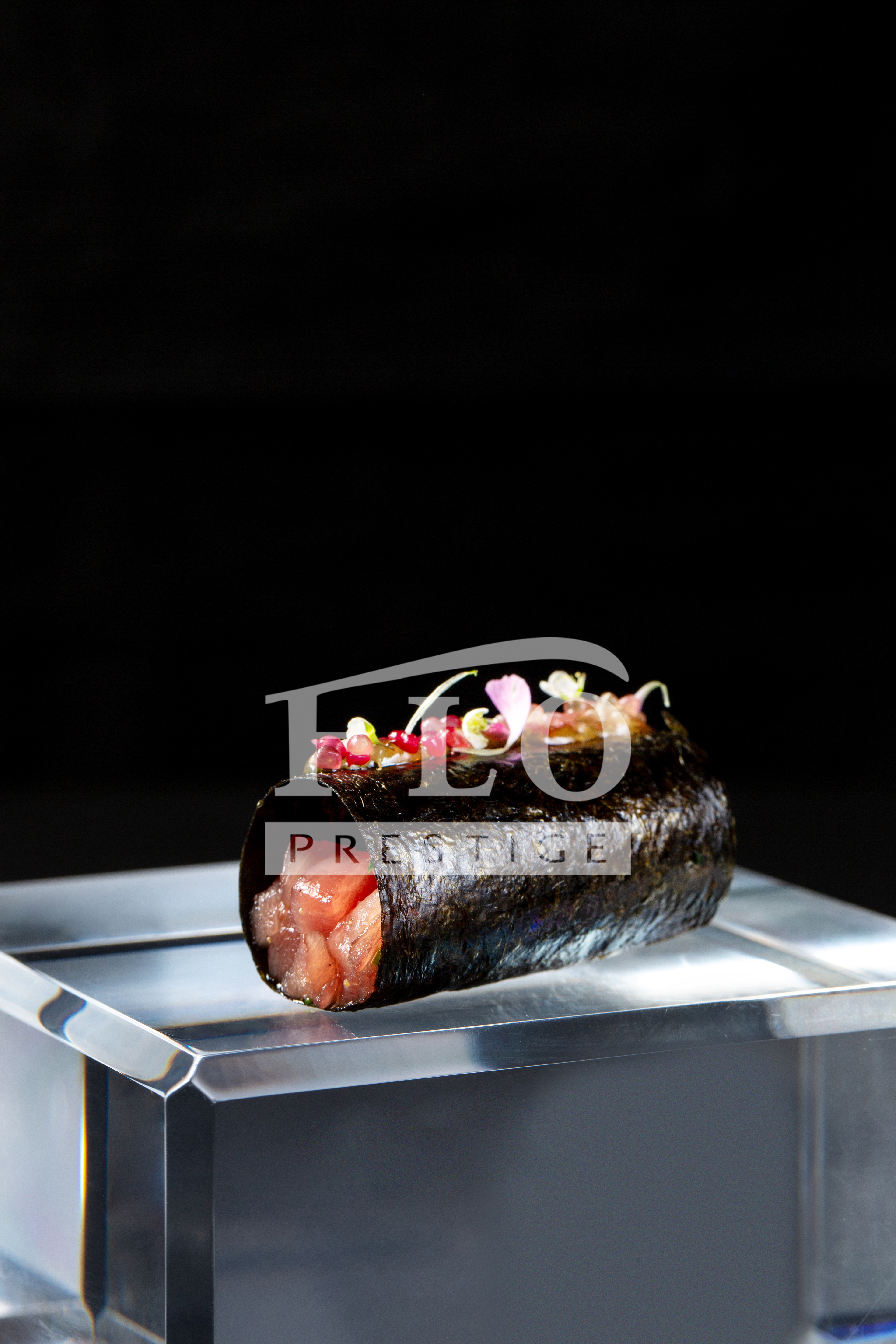 Beef Tartar with Seaweed Roll